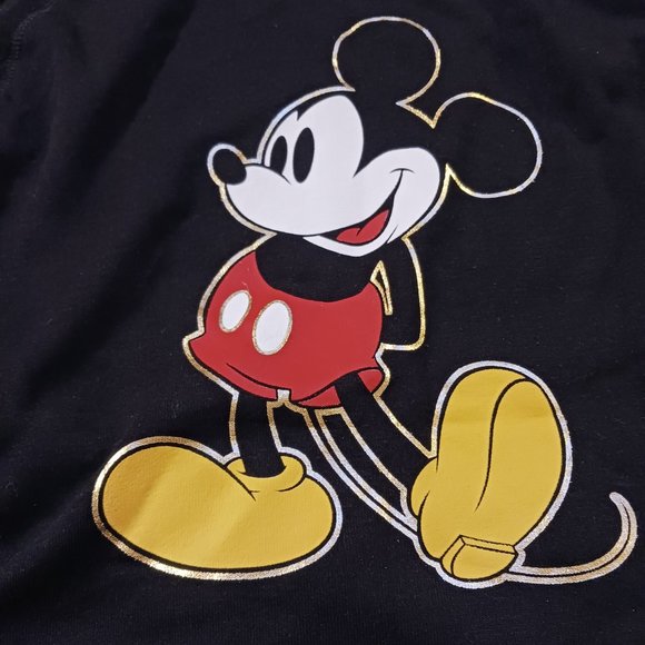 Disney Womens Mickey Mouse Jerry Leigh Black Sweatshirt Sweater Size X… - Picture 7 of 12